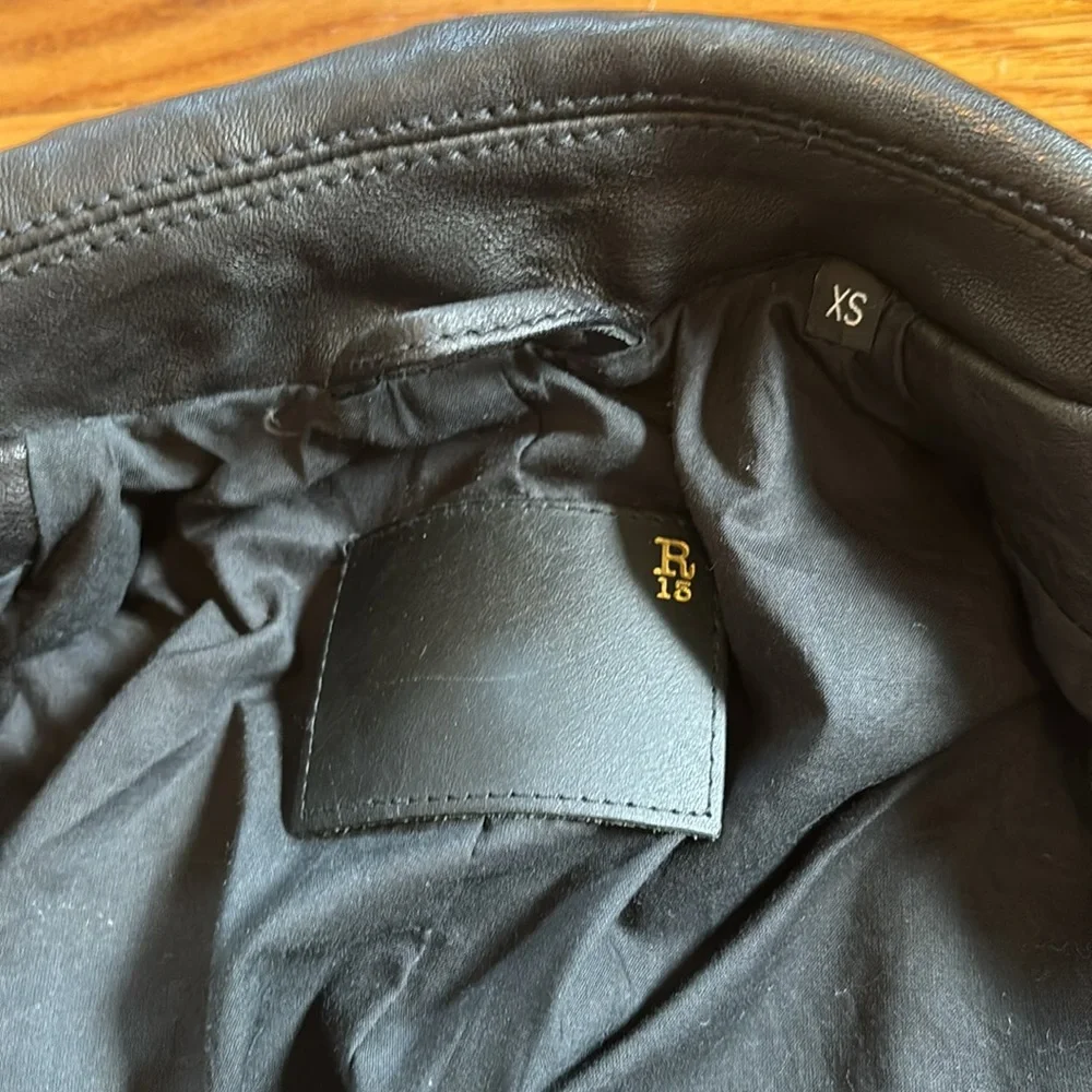 Leather jacket - R-13 - Picture 3 of 4